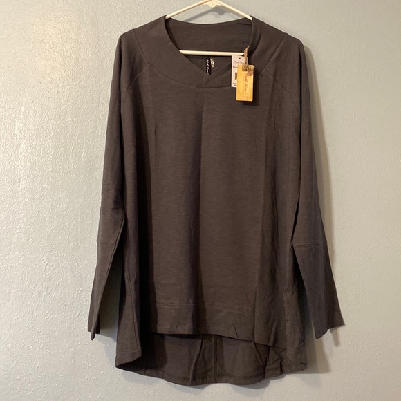 NWT North River Outfitters 100% Cotton Slub Jersey Tunic - Picture 2 of 16
